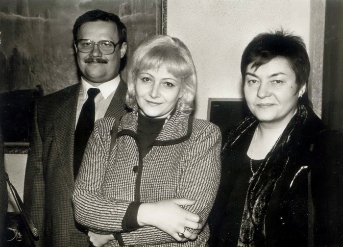 З Жаннай Літвіной і Віктарам Івашкевічам
