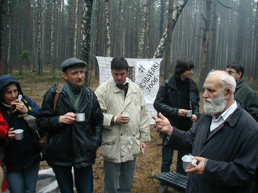 "Пасядзелкі" з журналістамі, якія былі арыштаваныя падчас прэзідэнцкай выбарчай кампаніі 2006-га года