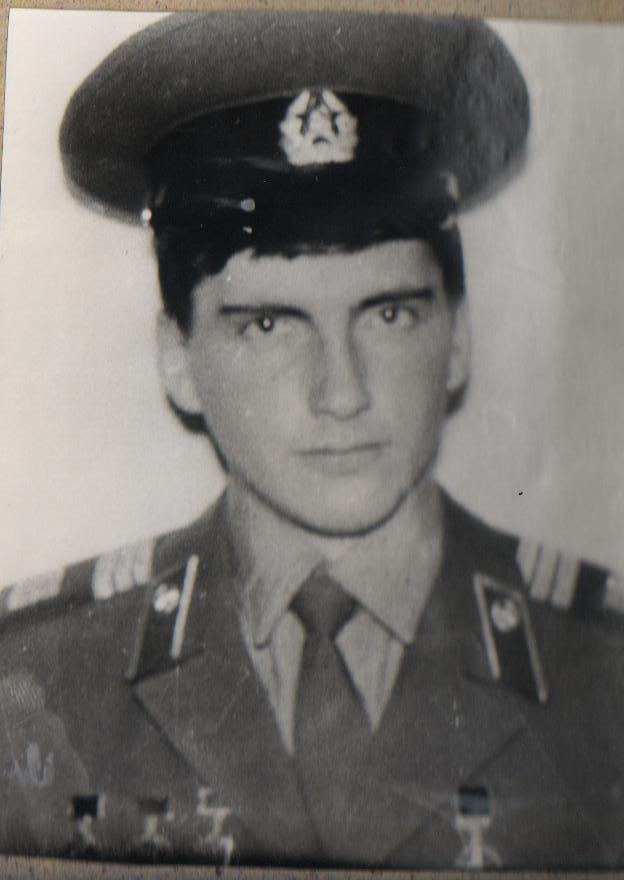Сяржант памежных войскаў Андрэй Бастунец, 1986 год