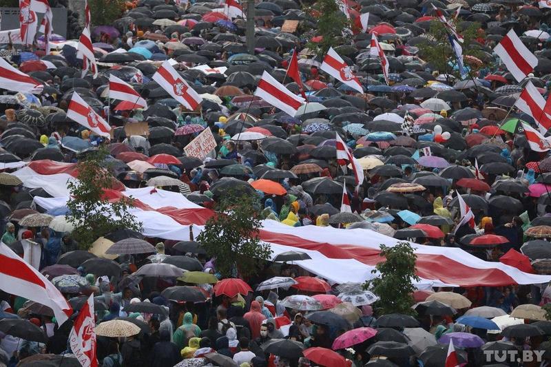 Protest in Minsk on September 6