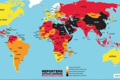Снова между Конго и Руандой. Опубликован рейтинг Беларуси в "Индексе свободы прессы"