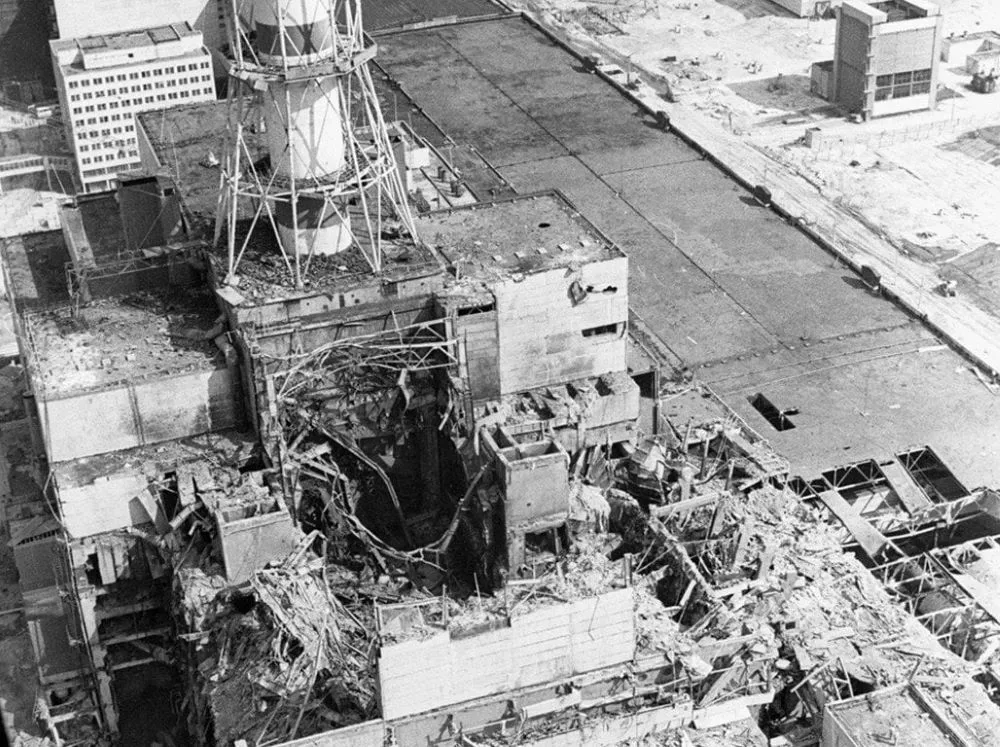аварыя на Чарнобыльскай АЭС у прэсе
