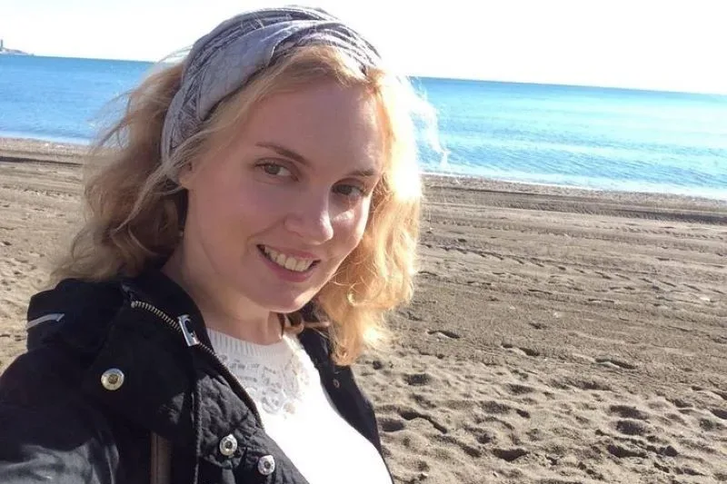 белорусская журналистка Катерина Андреева в тюрьме