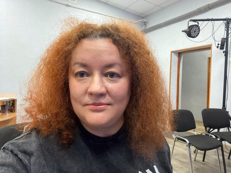 Журналістка Яўгенія Вірлыч. Фота з асабістага архіву